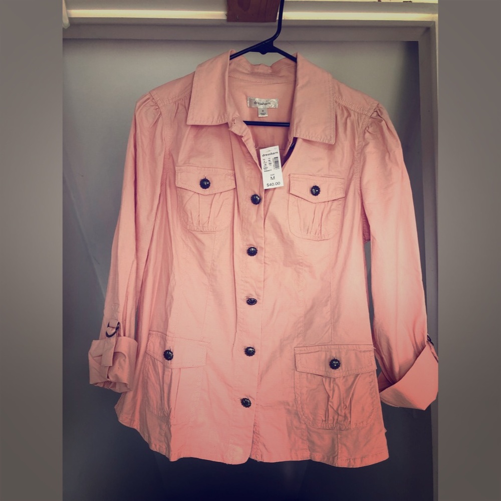 NWT Dress Barn M Lightweight Jacket